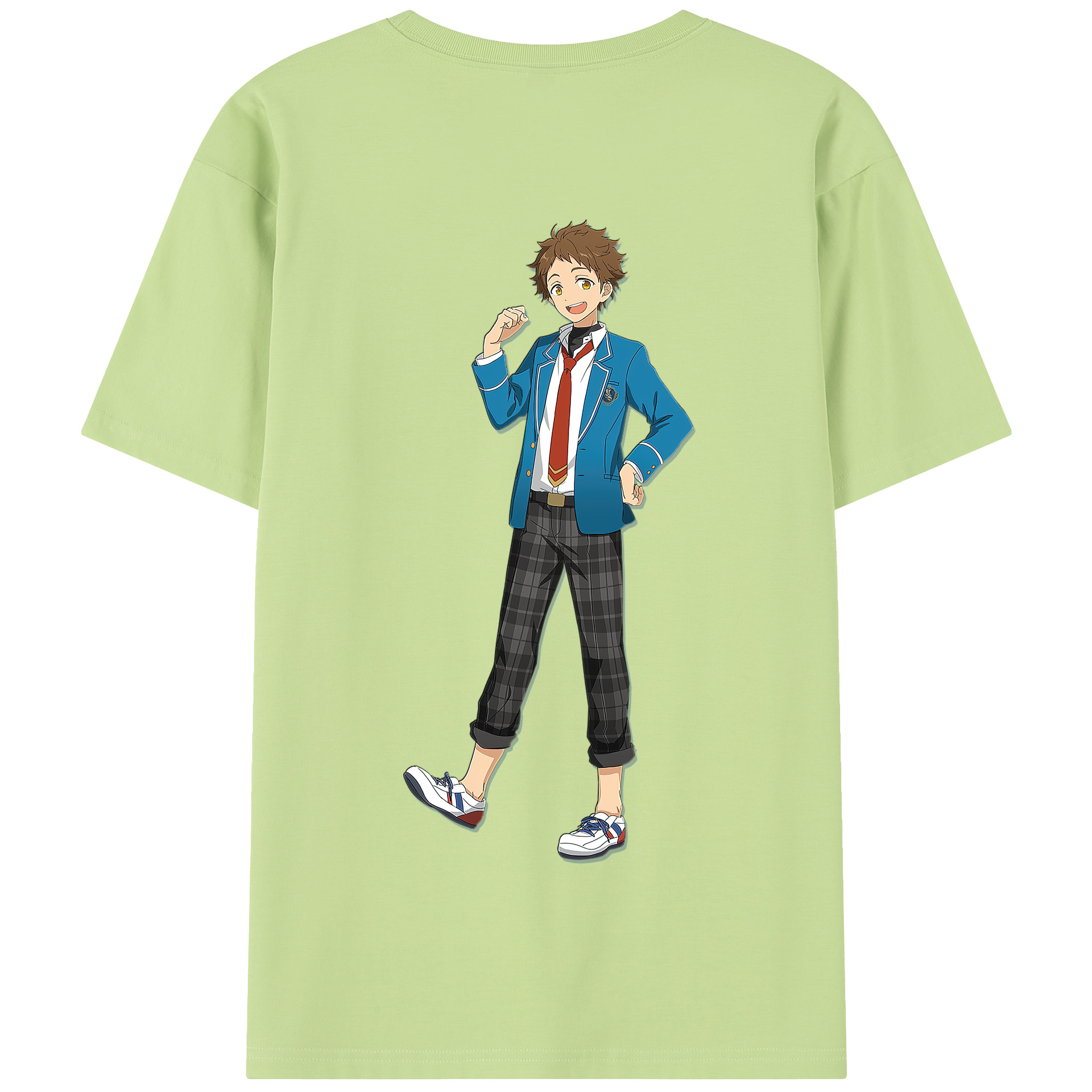 （画像用） あんさんぶるスターズ! Ensemble Stars 綿100％半袖Tシャツ（背面プリント）